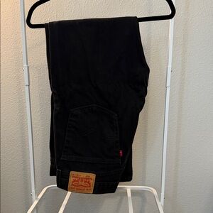 Levi’s 505 Blank Tab Black jeans 36 x30
